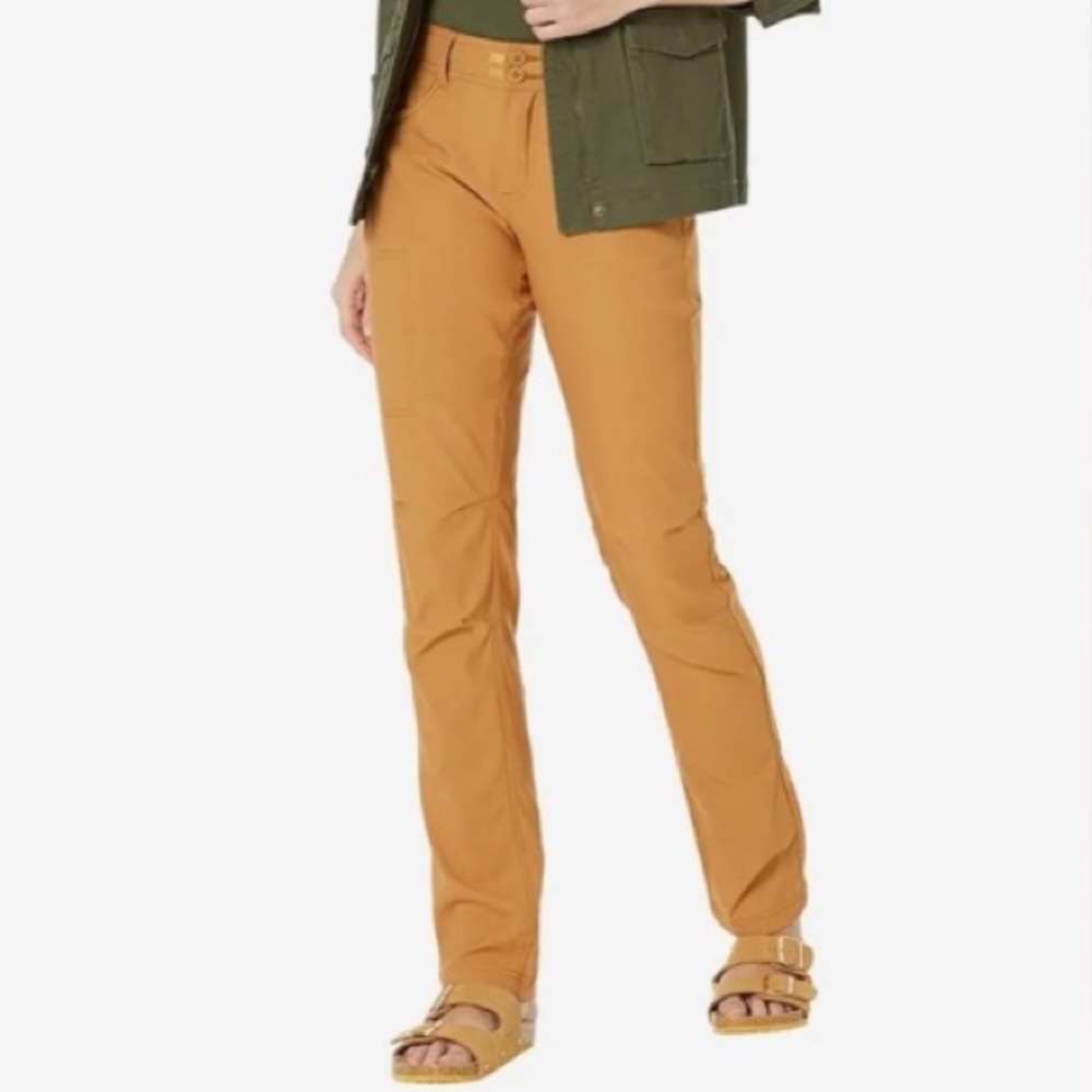 (A6) Prana Halle Straight Regular inseam Earthbound‎ Hiking Pants - Size 14, NWT